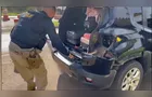 PRF apreende 46 quilos de pasta base de cocaína em veículo clonado na BR-277, em Guarapuava