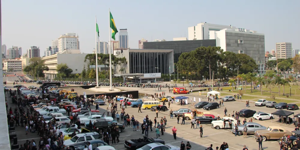 O encontro Classic Cars será em frente ao Palácio Iguaçu, no Centro Cívico