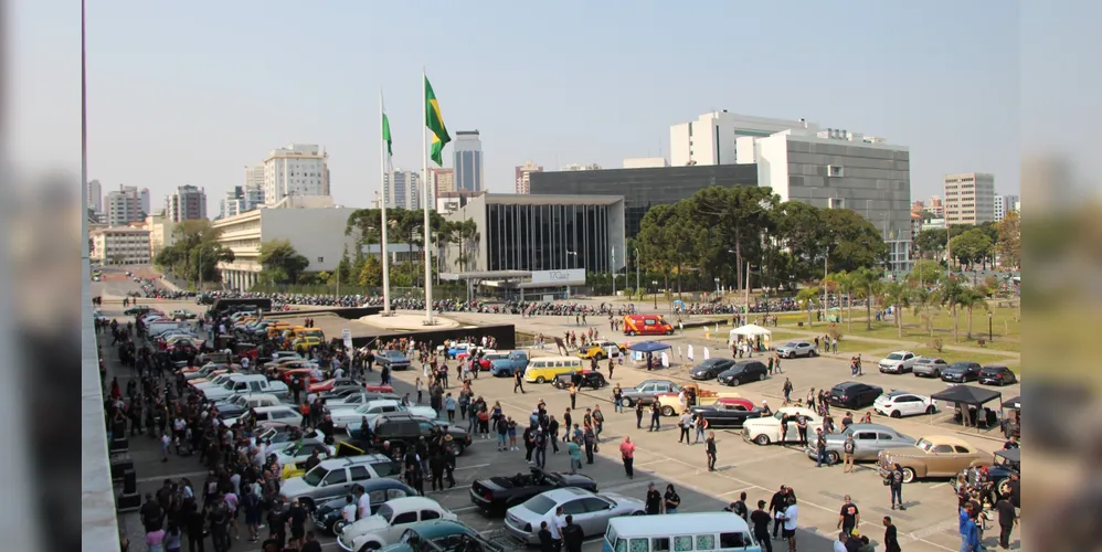 O encontro Classic Cars será em frente ao Palácio Iguaçu, no Centro Cívico