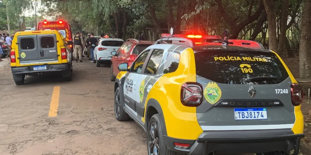 O acidente aconteceu na rua Sete de Setembro