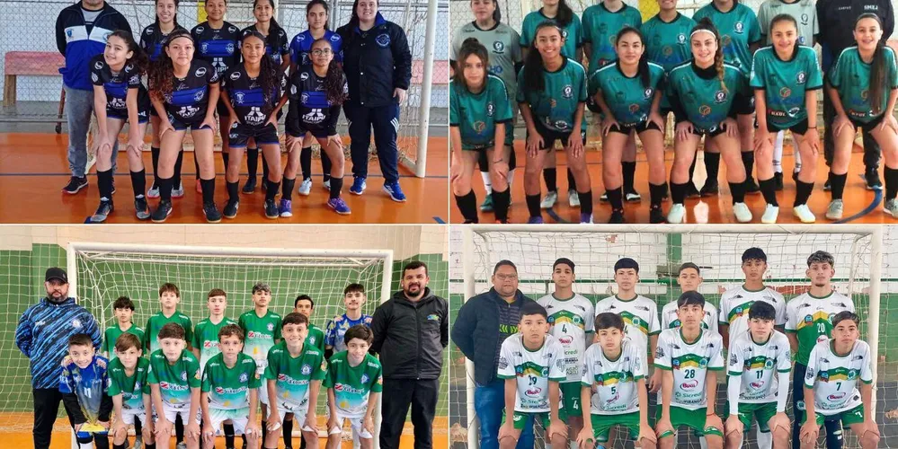 Ivaí, Castro e Ipiranga vencem a 3ª etapa do Desafio de Futsal da AMCG