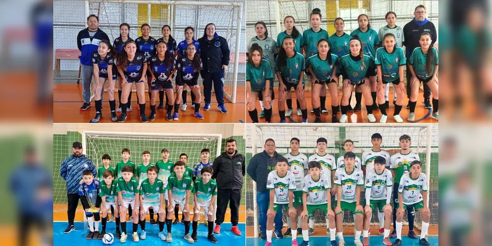 Ivaí, Castro e Ipiranga vencem a 3ª etapa do Desafio de Futsal da AMCG
