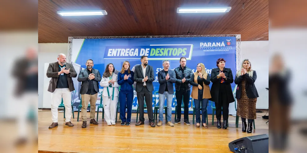 A entrega anunciada nesta segunda-feira faz parte do amplo conjunto de investimentos do Governo do Estado em tecnologia para a educação