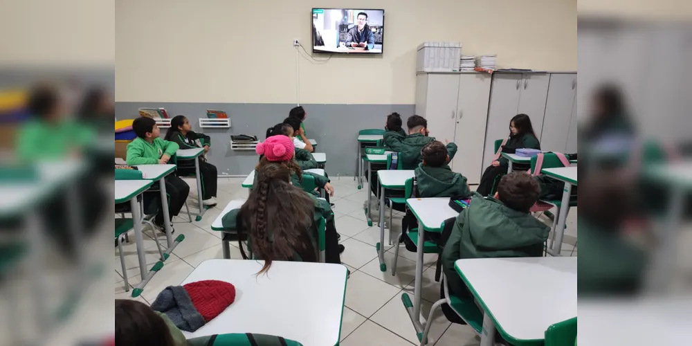 Produção audiovisual levou importantes conceitos e ligou alerta dos educandos