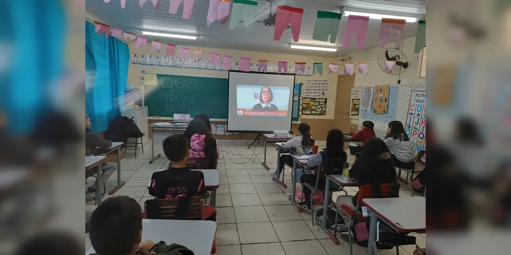Trabalho teve imersivas ações em sala de aula
