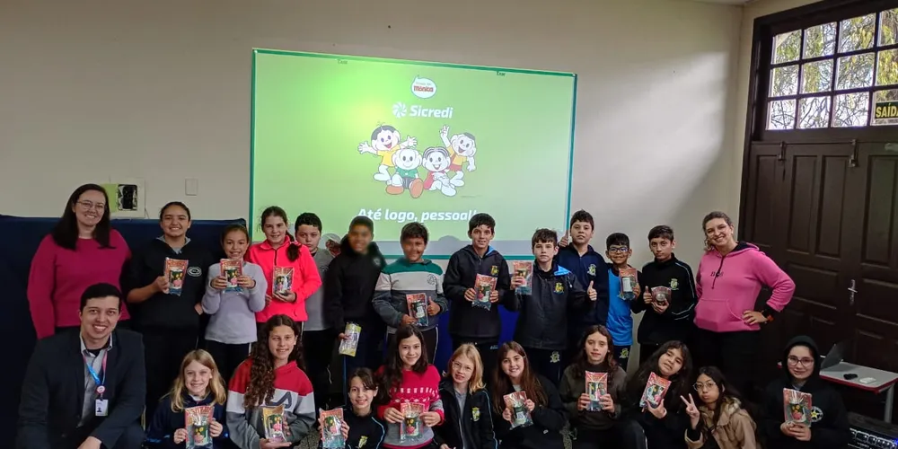 A proposta incluiu uma palestra com uma cooperativa local