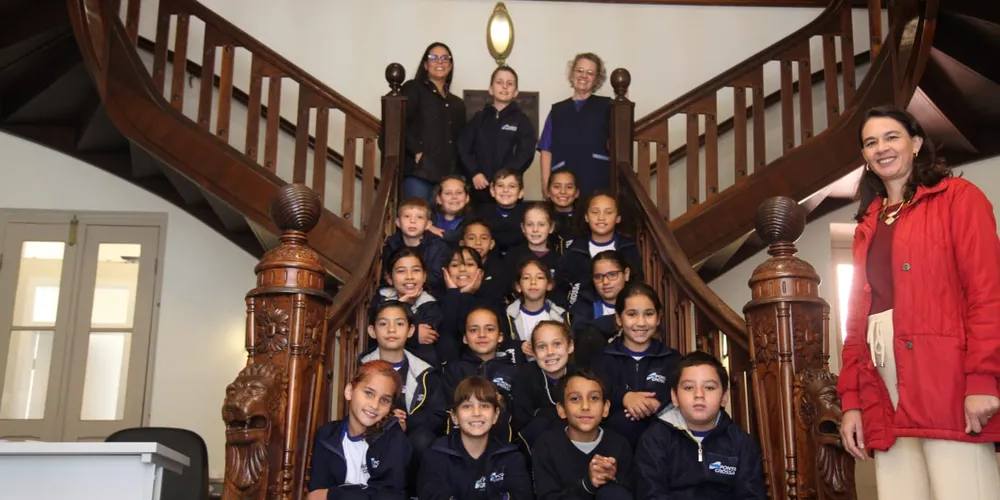 Dinâmica proporcionou aos alunos a oportunidade prática de estar no ambiente estudado em sala de aula