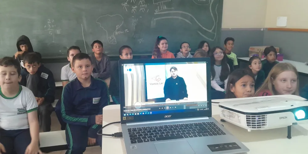 Material audiovisual teve grande impacto em sala de aula