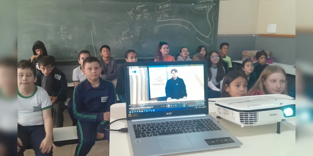Material audiovisual teve grande impacto em sala de aula