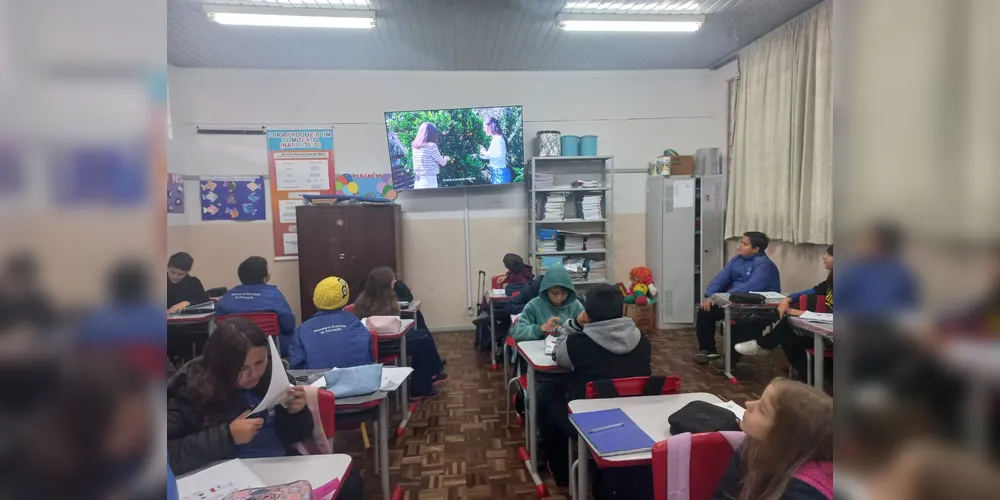 Produção audiovisual teve grande relevância em sala de aula