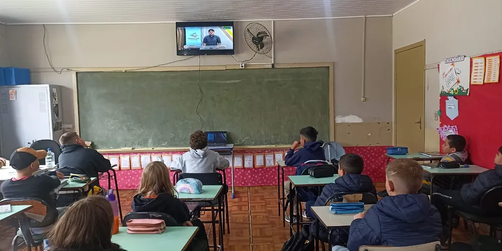 Conteúdo audiovisual ampliou perspectiva do trabalho em sala