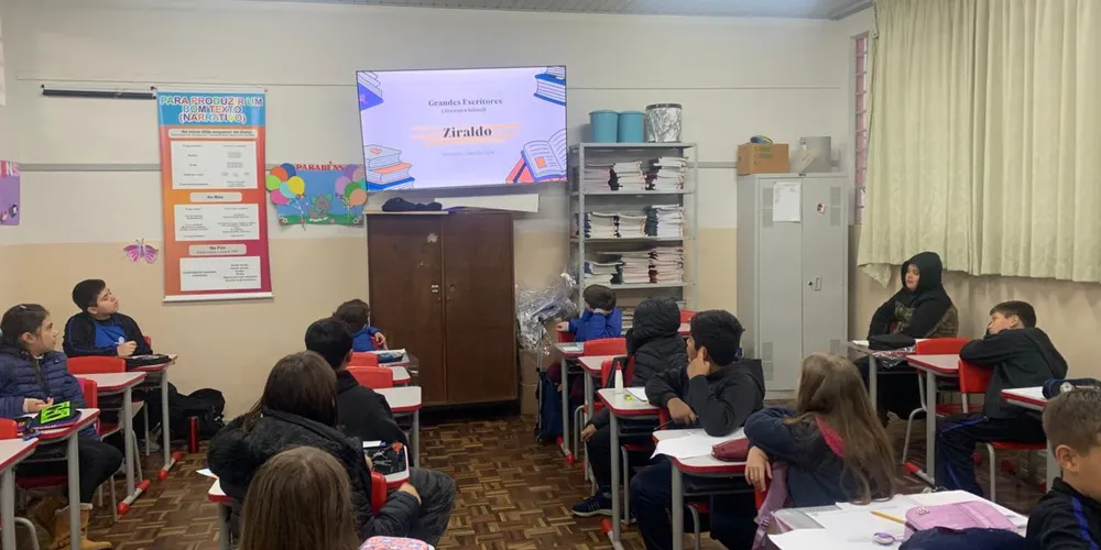 Produção audiovisual teve grande abrangência em sala