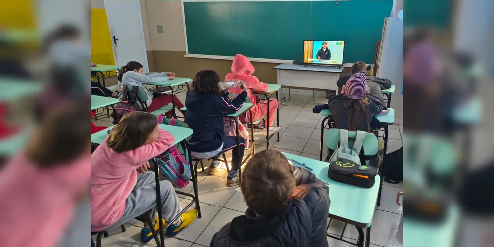 Conteúdo audiovisual levou dinamismo e reflexão à sala de aula