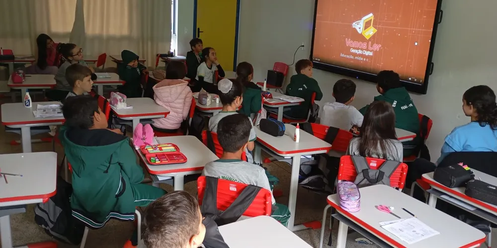 Produção audiovisual contribuiu efetivamente para trabalho em sala de aula