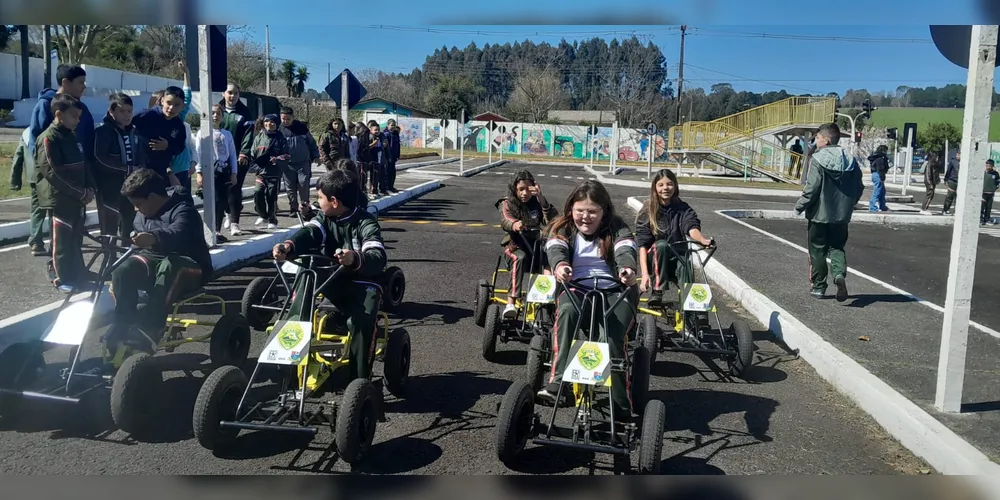 Diversão foi unida ao aprendizado em sala