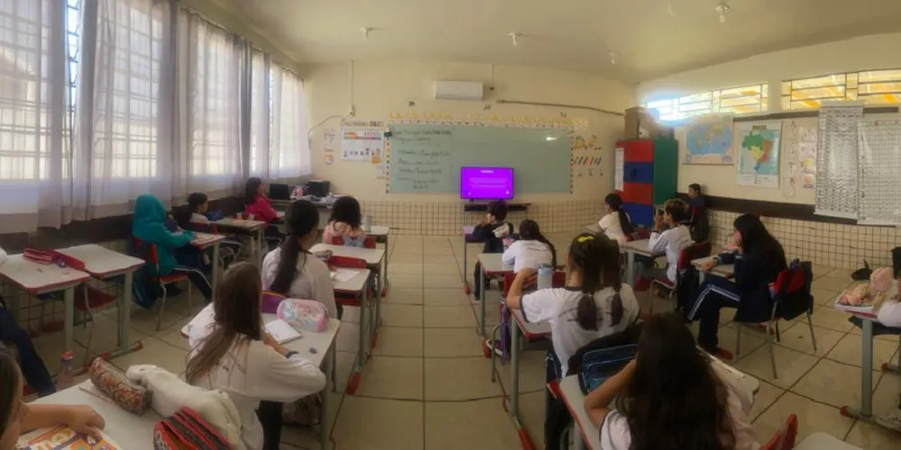 Material audiovisual e trabalho prático movimentaram a turma