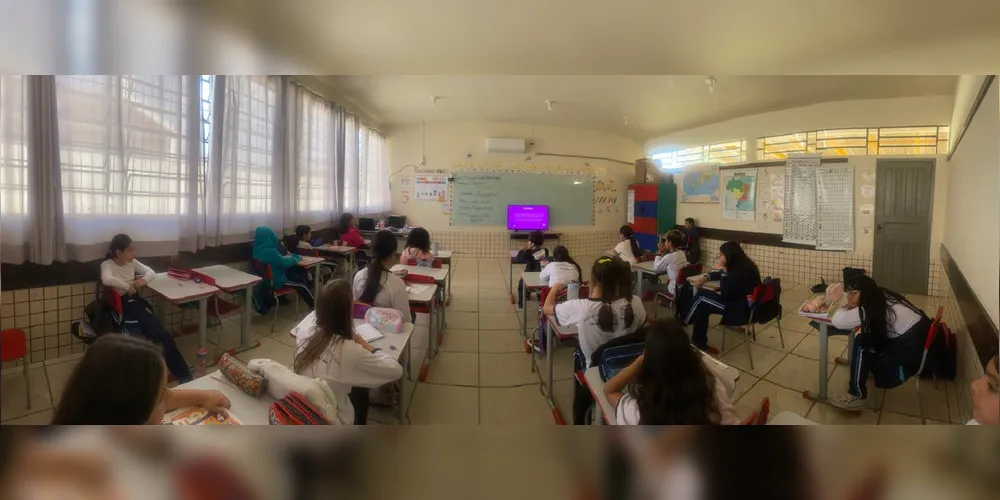 Material audiovisual e trabalho prático movimentaram a turma