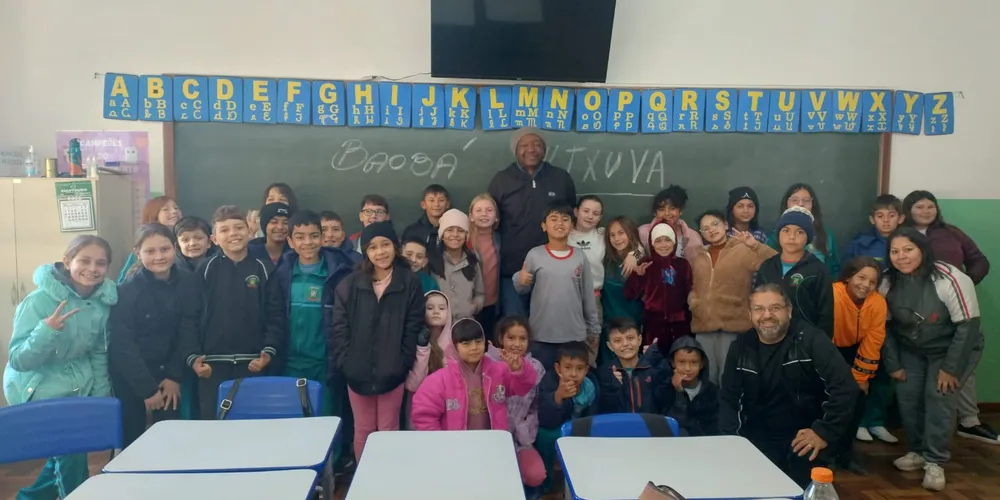 Conscientização foi amplamente aplicada com palestra e oficina dentro do projeto