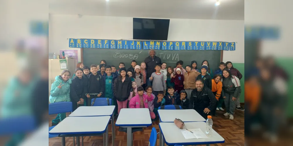 Conscientização foi amplamente aplicada com palestra e oficina dentro do projeto