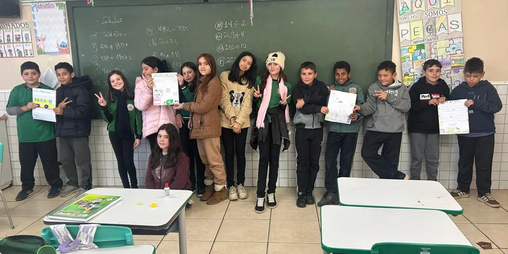 Educandos puderam imergir nos conceitos aprendidos durante a saída a campo