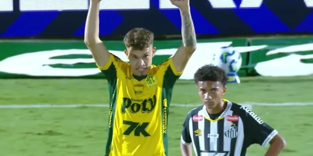 O Mirassol venceu por 3 a 0