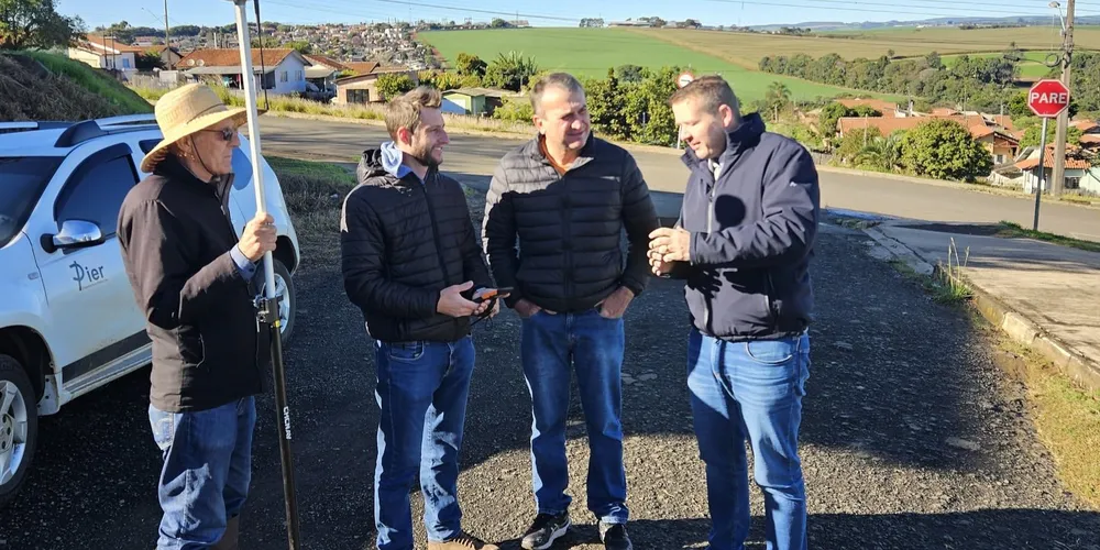 Irani Barros e Jan Potinho estiveram nas localidades onde serão executadas as obras