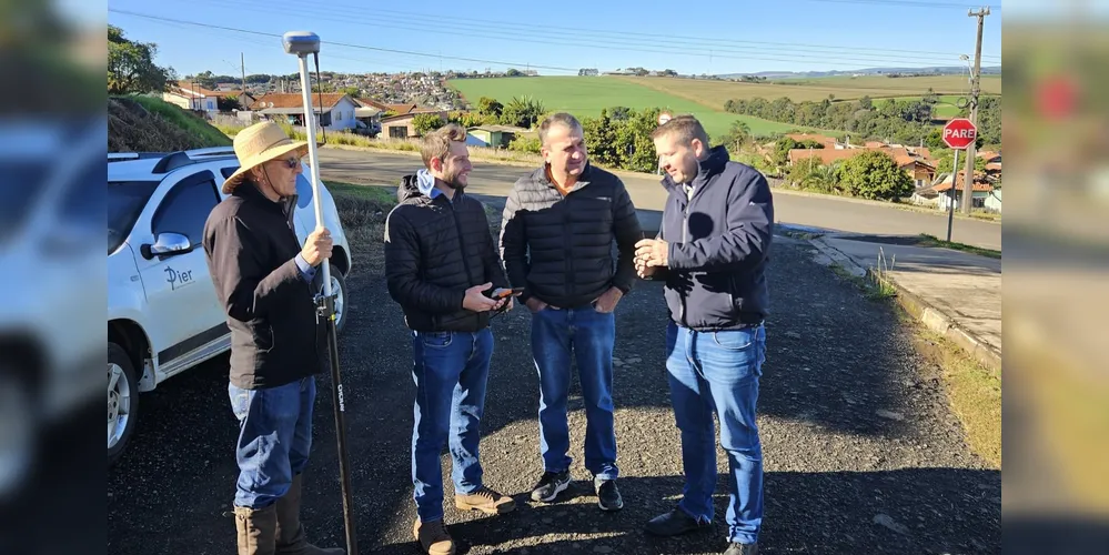 Irani Barros e Jan Potinho estiveram nas localidades onde serão executadas as obras