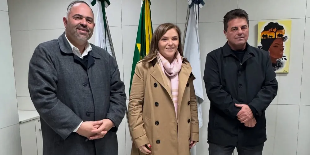 Artagão Junior, Leandre Dal Ponte e Denilson Baitala estiveram reunidos nessa terça-feira (1º)