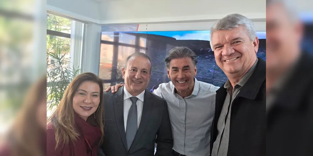 Moacyr Fadel, Leonaldo Paranhos e Juca Sloboda estiveram reunidos
