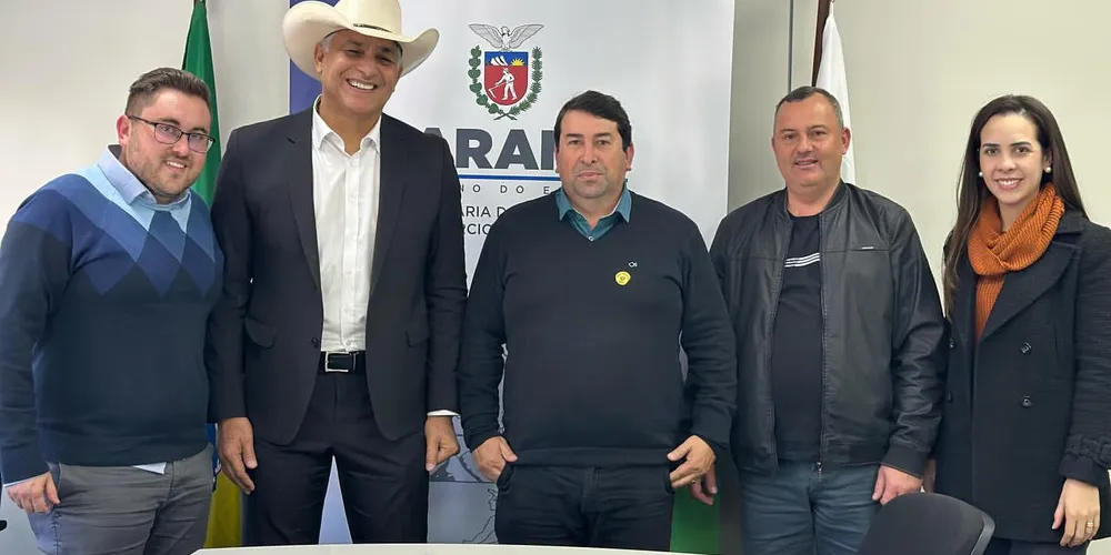 Marco Brasil, Orli de Cristo e demais lideranças municipais estiveram reunidos