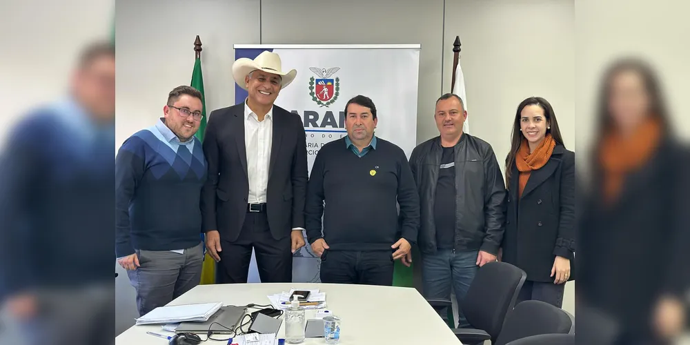 Marco Brasil, Orli de Cristo e demais lideranças municipais estiveram reunidos