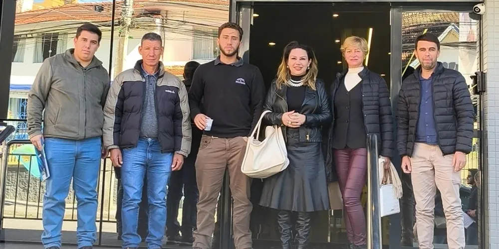 Dayane Sovinski esteve em Curitiba nesta segunda-feira (07)