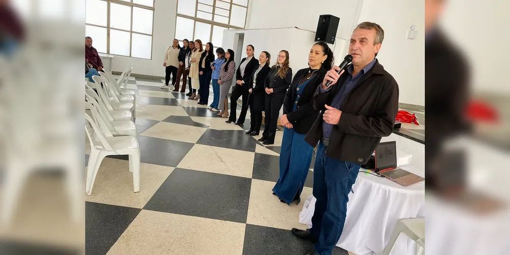 Abertura das formações contou com a presença do prefeito Irani Barros