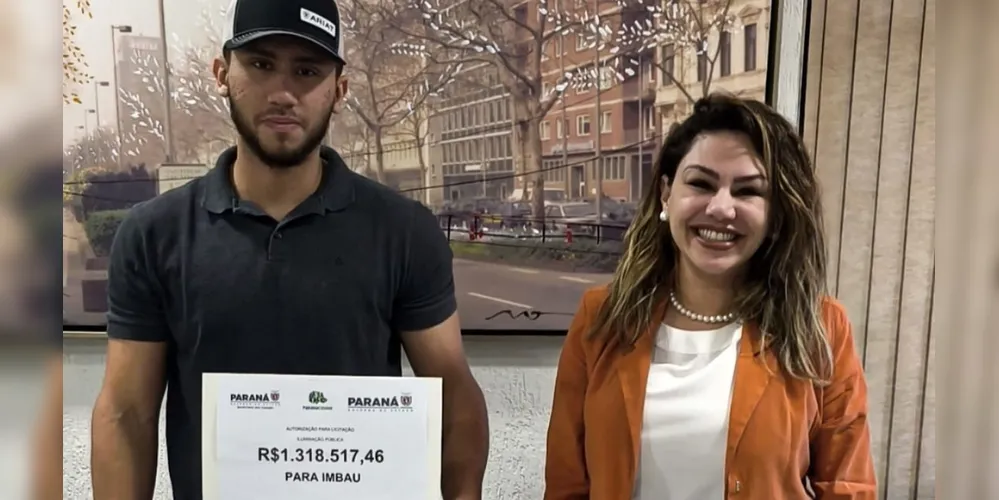 José Diogo Rodrigues e Dayane Sovinski estiveram reunidos para anunciar o recurso