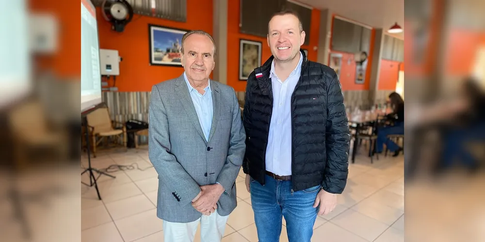 Irineo da Costa Rodrigues e Jan Potinho estiveram reunidos