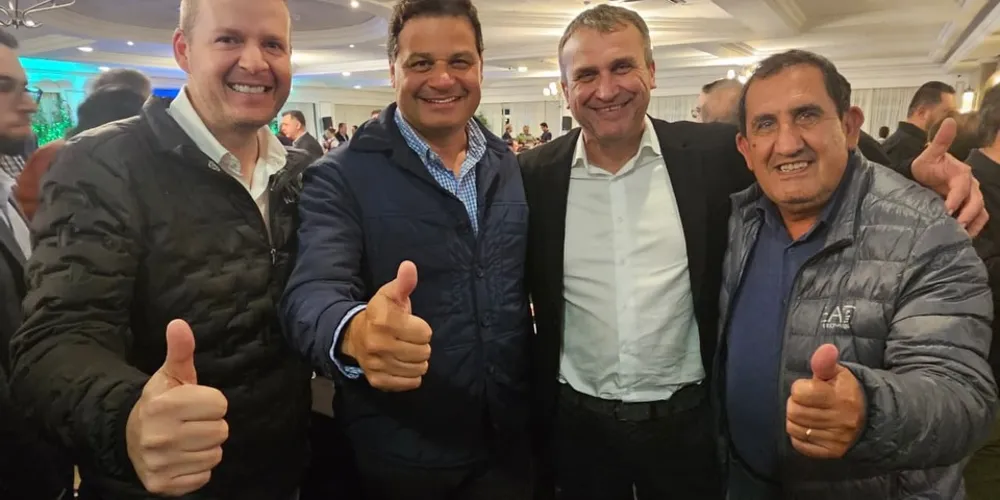 Jan Potinho, Sandro Alex e Irani Barros estiveram reunidos