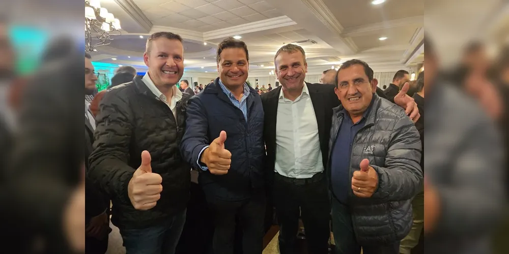 Jan Potinho, Sandro Alex e Irani Barros estiveram reunidos