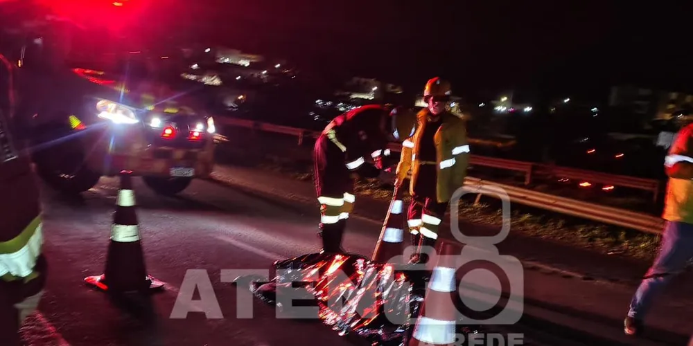 Corpo foi recolhido e encaminhado ao Instituto Médico Legal de Ponta Grossa