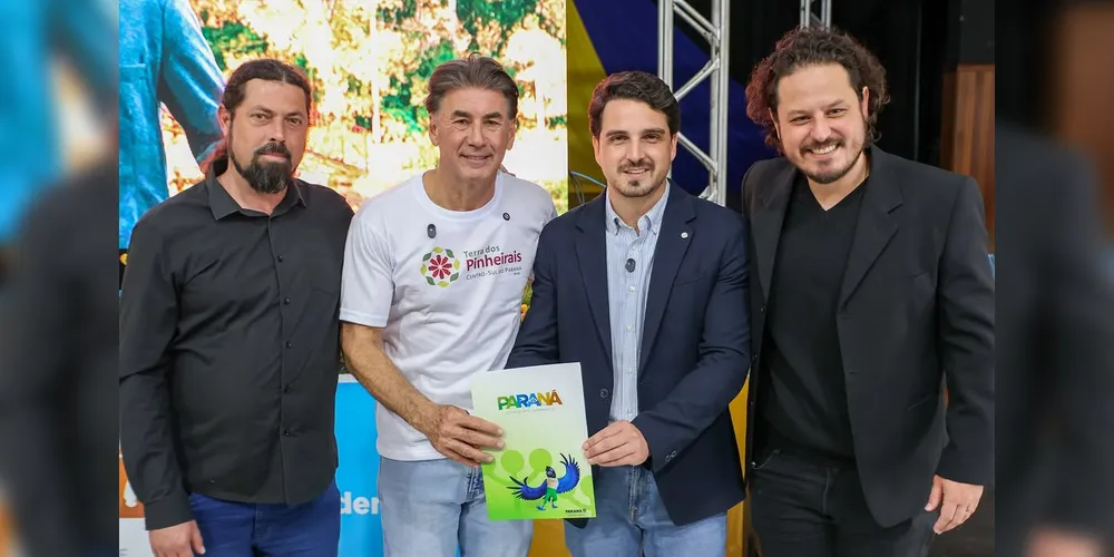 Leonaldo Paranhos e Emiliano Gomes estiveram reunidos na última sexta-feira (22)
