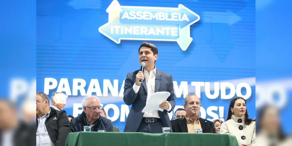 A Assembleia Itinerante foi realizada nessa quarta-feira (06), no Agroleite, em Castro
