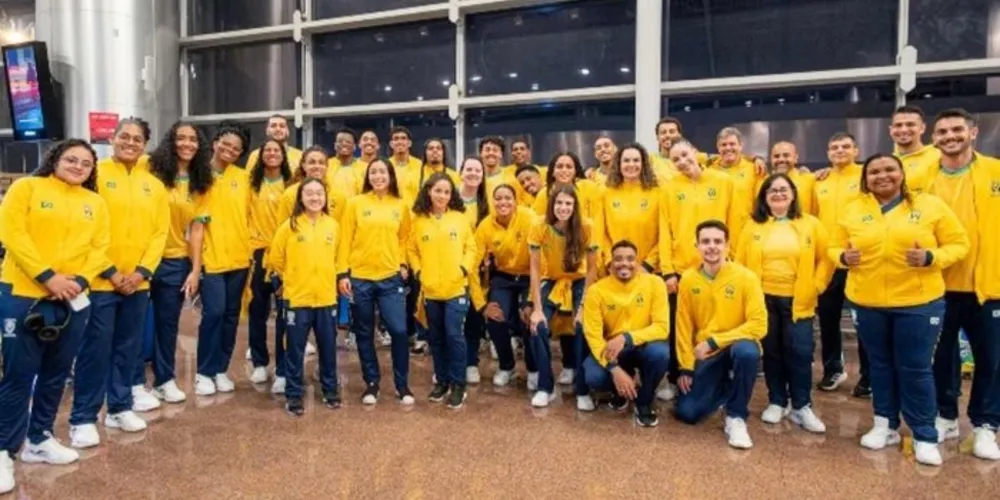 Equipe brasileira nos Jogos Mundiais Universitários (JMU)