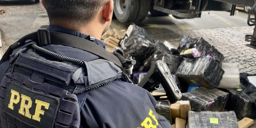 A droga foi apreendida na quarta (9)