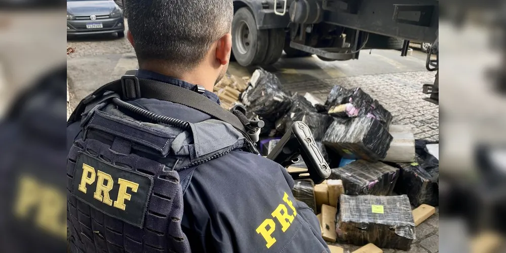 A droga foi apreendida na quarta (9)