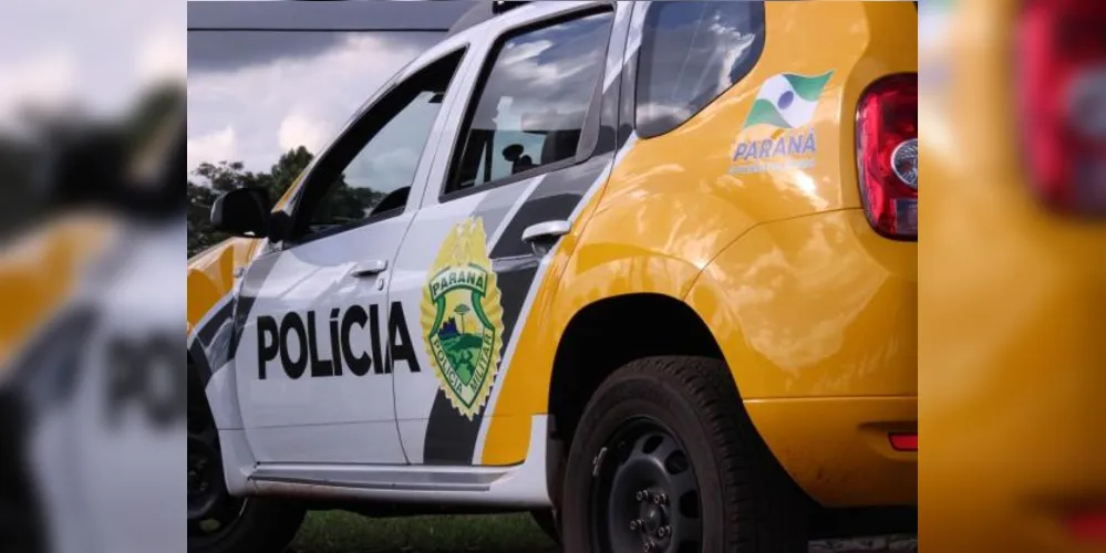 A vítima foi encaminhada até a delegacia de polícia civil para realizar uma medida protetiva de urgência