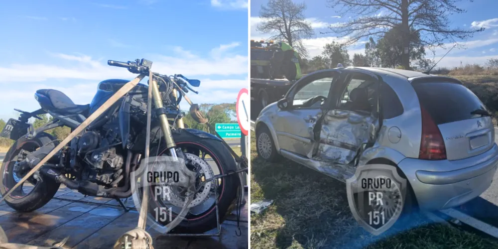 Colisão ocorreu na altura do KM 154