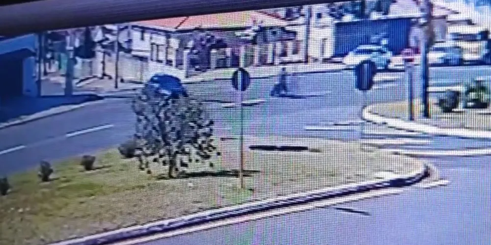 Dispositivo de monitoramento gravou a batida