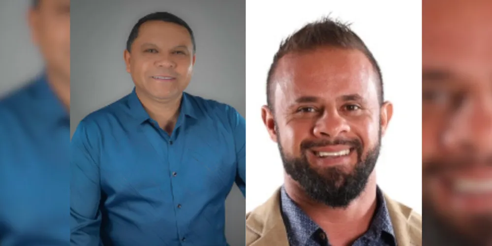 Paulo (direita) e Klecius (esquerda) são os novos vereadores de Telêmaco