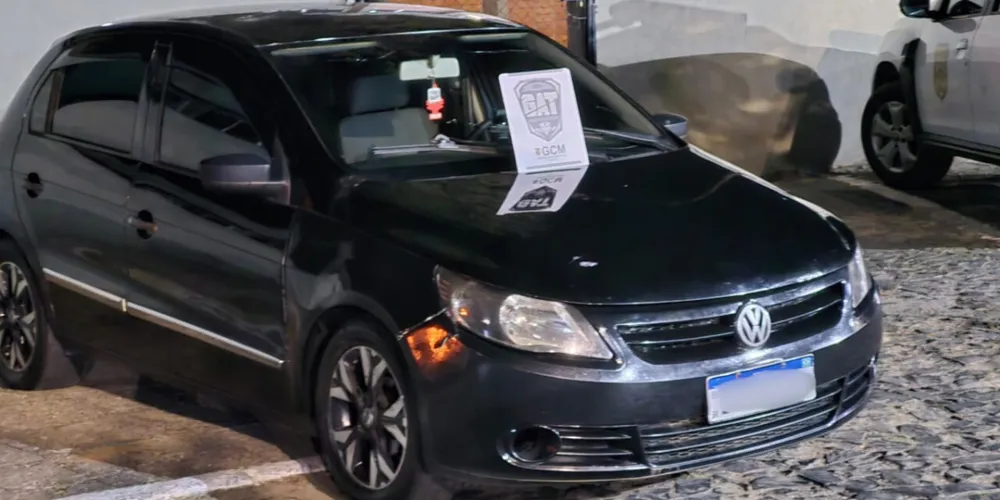 O responsável pelo veículo acabou preso