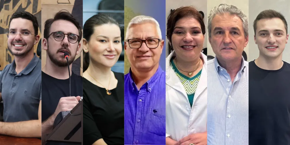 O membros da frente são: Dr. Erick (PV), Geraldo Stocco (PV), Joce Canto (PP), Léo Farmacêutico (União Brasil), Enfermeira Marisleidy (PMB), Mauricio Silva (PSD) e Ricardo Zampieri (PL)