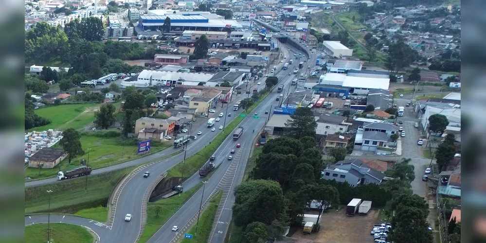 Via é o trecho urbano da BR-373
